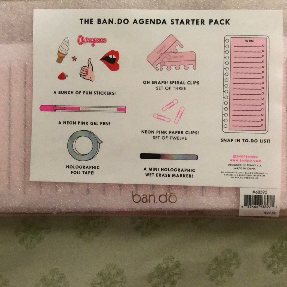 NEW Ban.do agenda stickers starter pack set - Picture 6 of 7